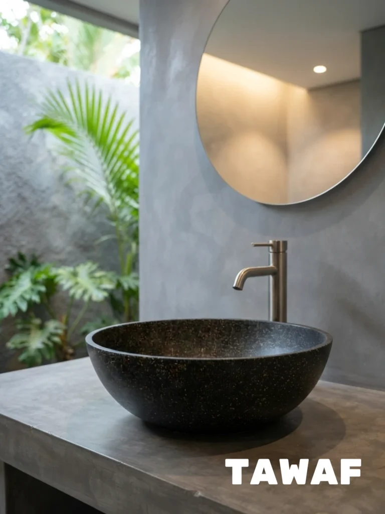 stone composite sink tawaf